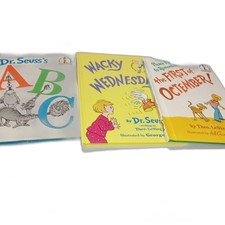Vintage - Dr. Suess - ABC '63, Wacky Wednesday '74, The First of October '77 (3)