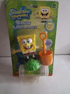 SPONGEBOB SQUAREPANTS DANCIN' BUBBLE BLOWER 2001 Viacom New