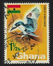 Forest Kingfisher Bird Ghana 1967 Canc SG#461