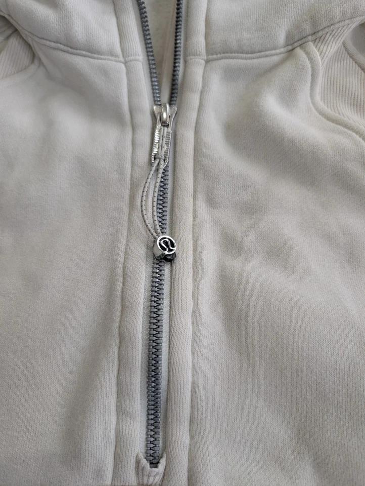 Lululemon Scuba Oversized Half-Zip HoodieNatural Ivory Size XS / S - Image 2 of 4