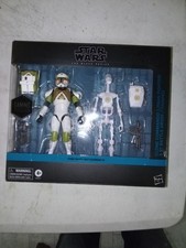 Star Wars Battlefront II Black Series Clone Commando & B1 Battle Droid Sealed