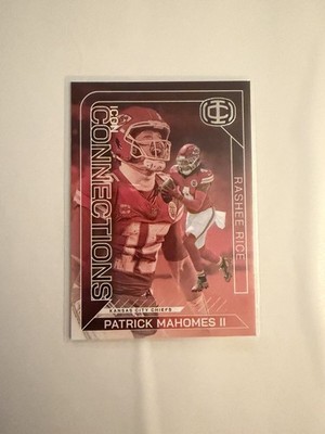 2025 Icon Collection Mahomes #IC-6 Rashee Rice   Connections