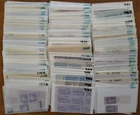 US Stamps Collection 1930s-1960s - MNH Lot In 168 Glassines - Many Plate Blocks