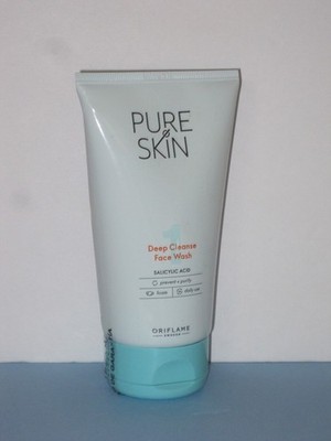 ORIFLAME PURE SKIN DEEP CLEANSE FACE WASH 150 ml./ 5 fl.oz. NEW