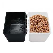 Hanging Fence Feeder Feeder Duck feed Trough for Horse Sheep Piglets