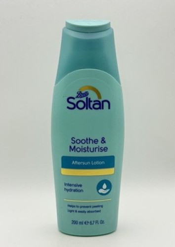 Boots Soltan Soothe & Moisturise Aftersun Lotion 200ml Intensive Hydration -1