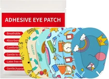 100pcs Kids Adhesive Eye Patches Disposable Eyepatch Breathable Pad... 