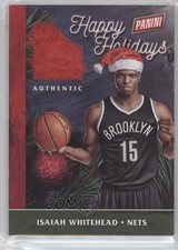 2016 Panini Black Friday Santa Hats Isaiah Whitehead #10 3c7