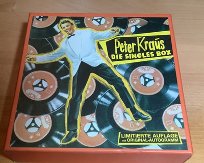Peter Kraus Die Single Box 17 Singles neuwertig  Frl. Gerda unveröffentlicht 