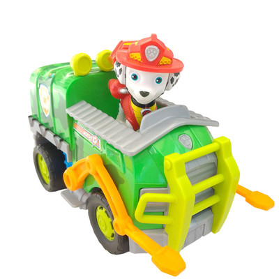 Paw Patrol Jungle Rescue Rocky Fahrzeug & Marshall Figur Spin Master Spielzeug Konvolut