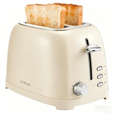 Toaster 2 Slice with Extra-Wide Slot for Toasting Bagels, Breads, Waffles & M...