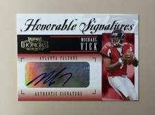 2005 Michael Vick - Donruss Playoff Honors Honorable Signatures /25 #HS-8🔥🔥