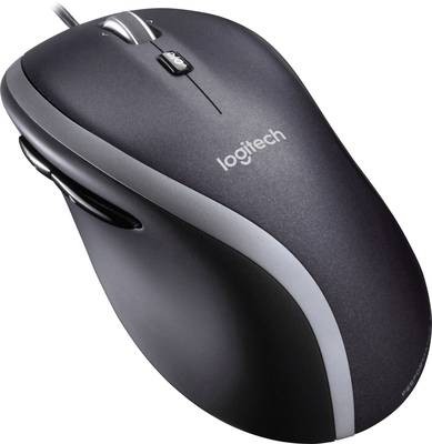 Logitech M500 souris filaire molette debrayable et 7 boutons noirs