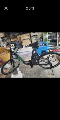 #ad #ad NAKTO 26quot; Black Electric City Bike Pedal Assist Basket Rear Rack Unisex Adults $524.00