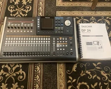 Tascam DP-24 24-Digital Portastudio Multitrack Recorder w/CD drive and manual