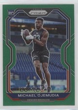 2020 Panini Prizm Rookie Green Prizm Michael Ojemudia #317 0r4o