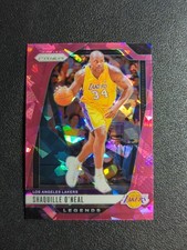 2024-25 Panini Prizm - Legends Shaquille O'Neal #290 Pink Ice Prizm