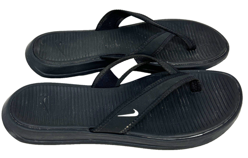 Nike Ultra Celso Thong Flip Flop Sandals Black Women’s Size 10 882698