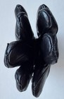 VTG EDDIE BAUER Black Leather Men’s Sz XL Gloves Fleece Lined Adjustable Strap  — photo 7