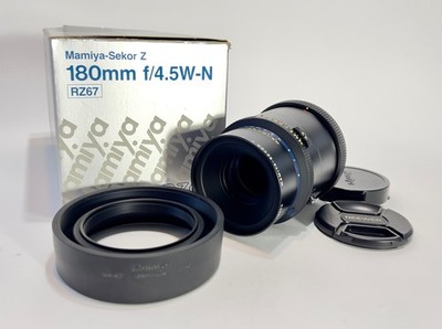 [Unused/in Box /hood] MAMIYA-SEKOR Z 180mm f/4.5 W-N Lens for RZ67