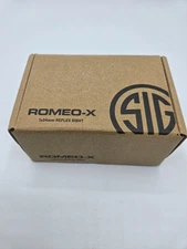 SIG Sauer Romeo-X Compact 1x24mm Reflex Red Dot Sight Fiber Green Illuminated