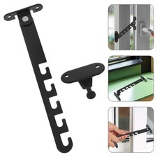 2 Pcs Push Window Limiter Adjustable Security Lock Child Proof Sliding Door