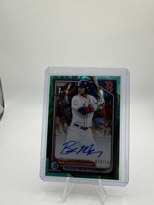 2024 Bowman Draft Braden Montgomery 1st Bowman Chrome Aqua Lava Auto /199 🔥