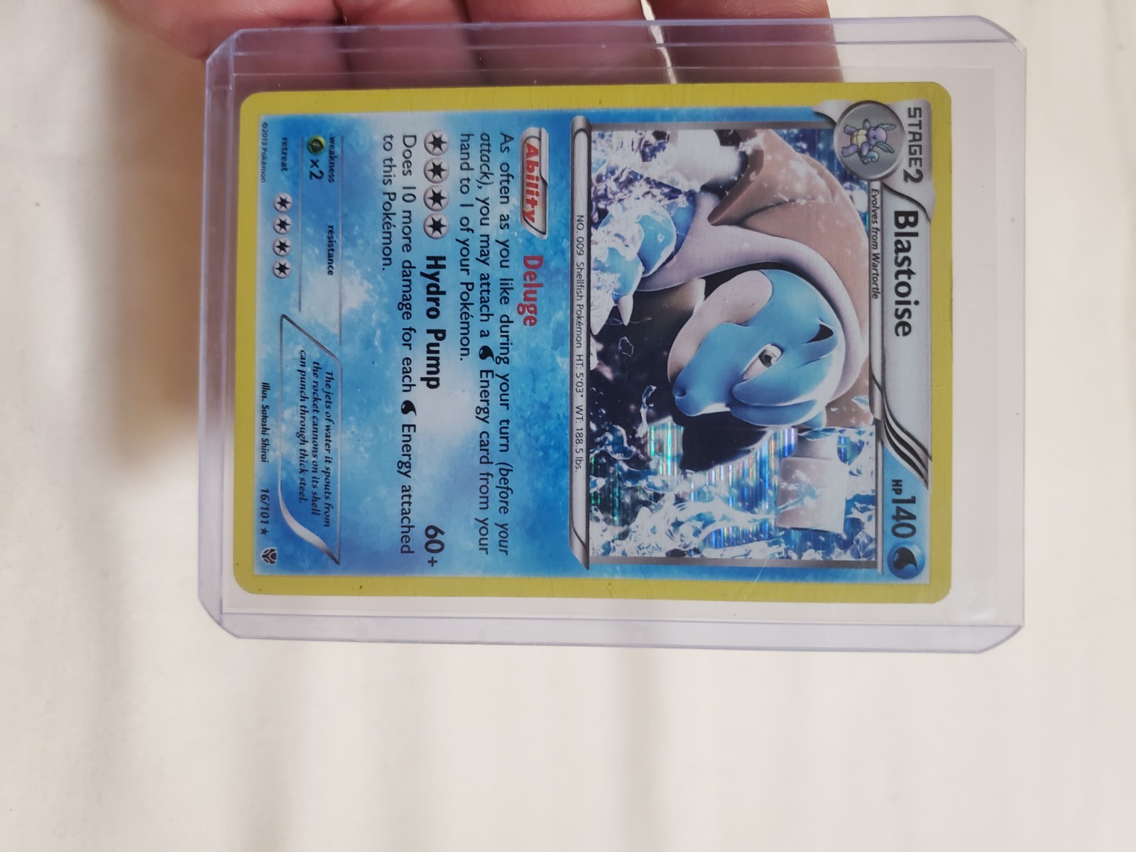 LP Blastoise 16/101 Plasma Blast Holo