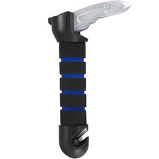 Maniglia Supporto Auto per Anziani e Disabili Rompivetro Tagliacinture 3in1