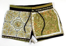 Versace Mens Swim Trunks Baroque Floral Medus...