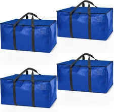Heavy Duty Moving Bags or Storage Bag – Large Moving Boxes with Backpack Straps,