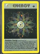 Rainbow Energy (17) #17/82 Team Rocket Moderately played 250001