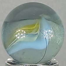 Vintage Imported Hybrid Cat's Eye Marble .60 Inches Near-Mint Condition