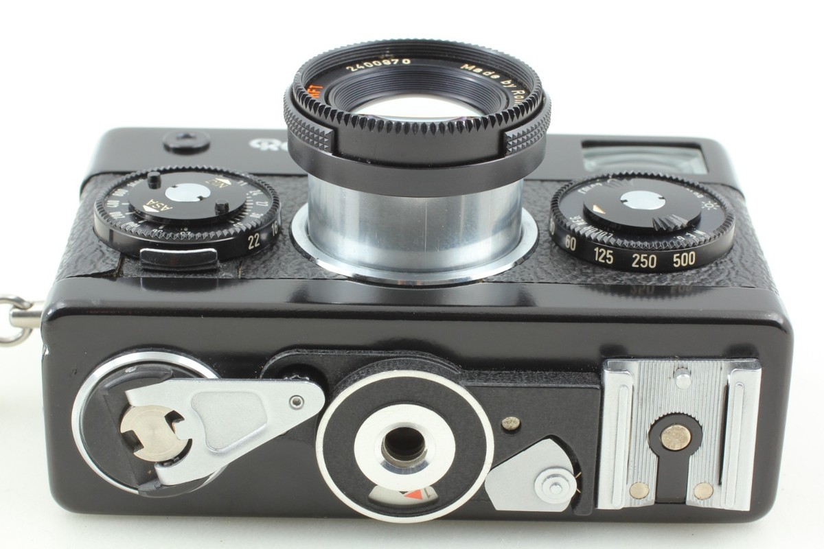 CLA'd [ NEAR MINT ] Rollei 35S Black Film Camera Sonnar 40mm f/2.8