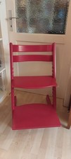 Tripp Trapp Hochstuhl Stokke (rot) gebraucht mit Babyset 