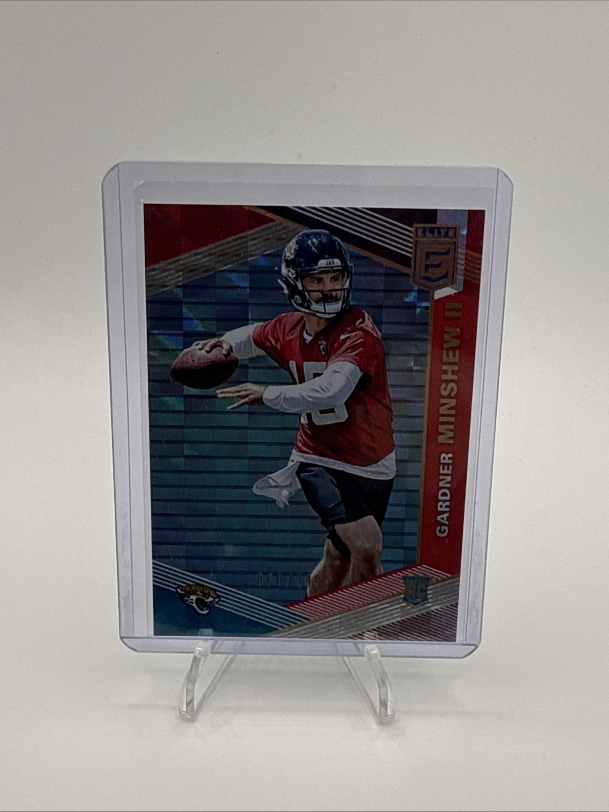 2019 Donruss Elite Gardner Minshew II Red #/299
