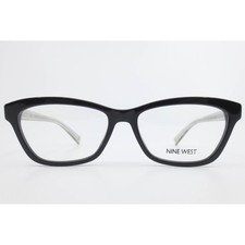Nine West NW5086 001 Black Clear Cat Eye Eyeglass Frames 52-16-135