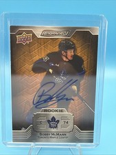 2023 UPPER DECK ENGRAINED #145 BOBBY MCMANN AUTO OAK RC ROOKIE