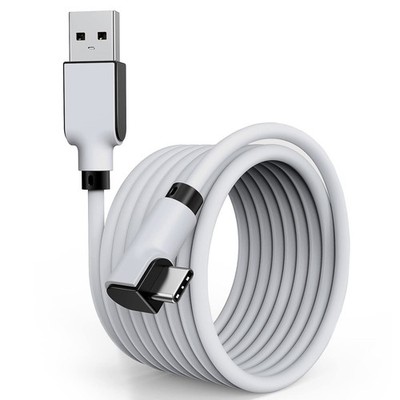 USB 3.0 USB-C-Kabel für Oculus Quest 1 2 PC Steam VR 5 Gb/s Weiß 5 m