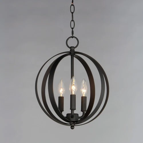 Maxim 10030 Provident 3 Light 12"W Taper Candle Pendant - Picture 12 of 14