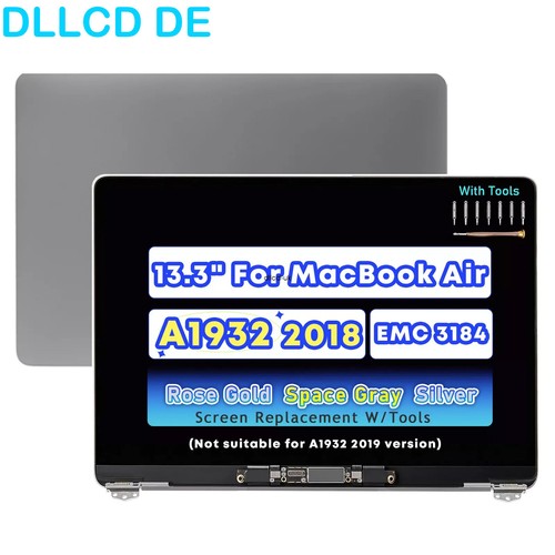 LCD Screen komplett Display Assembly für MacBook Air 13" Retina A1932 EMC 3184 - Bild 2 von 6
