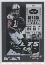 2018 Panini Contenders Optic Robby Anderson #27 00jz