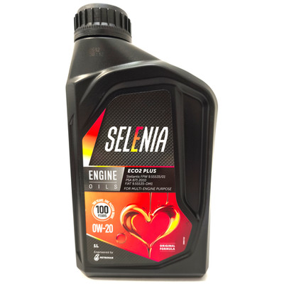 Selenia ECO2 Plus 0W-20 Motoröl Öl 1L Stellantis FPW 9.55535/01  PSA B71 2010
