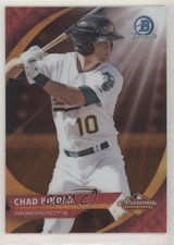 2016 Bowman Chrome 2015 AFL Fall Stars Orange Refractor 17/25 Chad Pinder 0c6