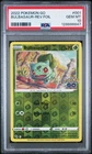 PSA 10 #001 BULBASAUR REVERSE HOLO 2022 SWSH POKEMON GO POP 19