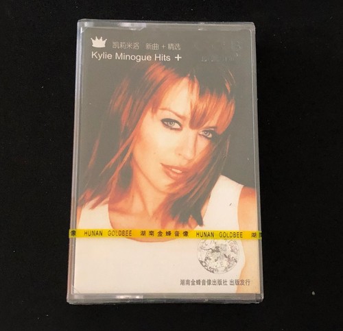 Kylie Minogue HITS + CHINA 1st EDITION CASSETTE TAPE Sealed 2002