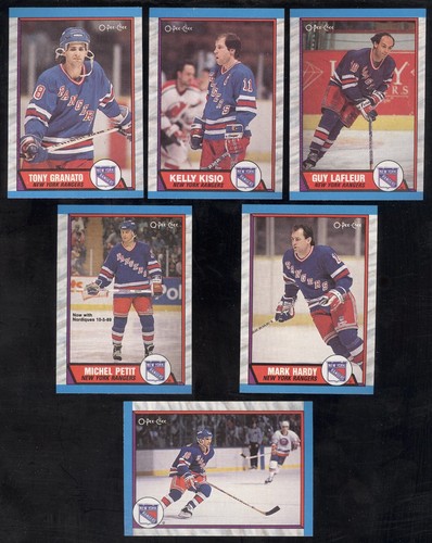 1989-90 OPC 89-90 O PEE CHEE NR-MINT MINT+ TEAM SET NHL HOCKEY CARDS SEE LIST - Picture 52 of 87