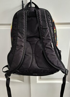 Vintage Collectible Hurley Backpack With Skateboard Straps