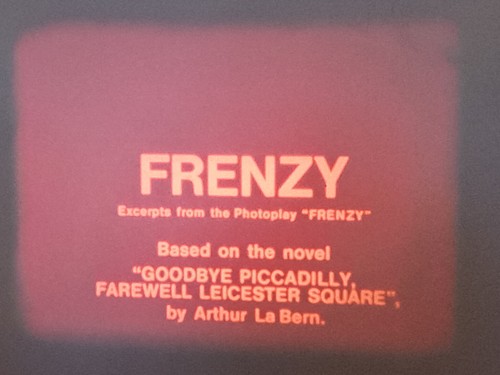 FRENZY 1972 SUPER 8 COLOUR SOUND 400FT CINE 8MM FILM HITCHCOCK - Afbeelding 8 van 18