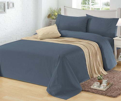 1500TC CVC Cotton Quilt/Doona/Duvet Cover Set Sheet Set Pillow Case(s) Easy Care - Picture 46 of 89